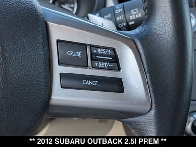 2012 Subaru Outback 2.5i Premium