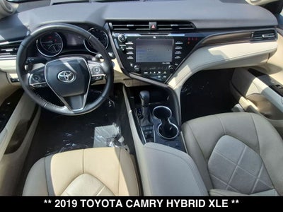 2019 Toyota Camry Hybrid XLE
