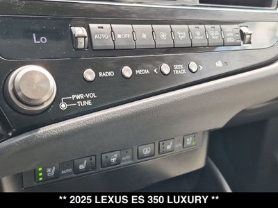 2025 Lexus ES 350 Luxury