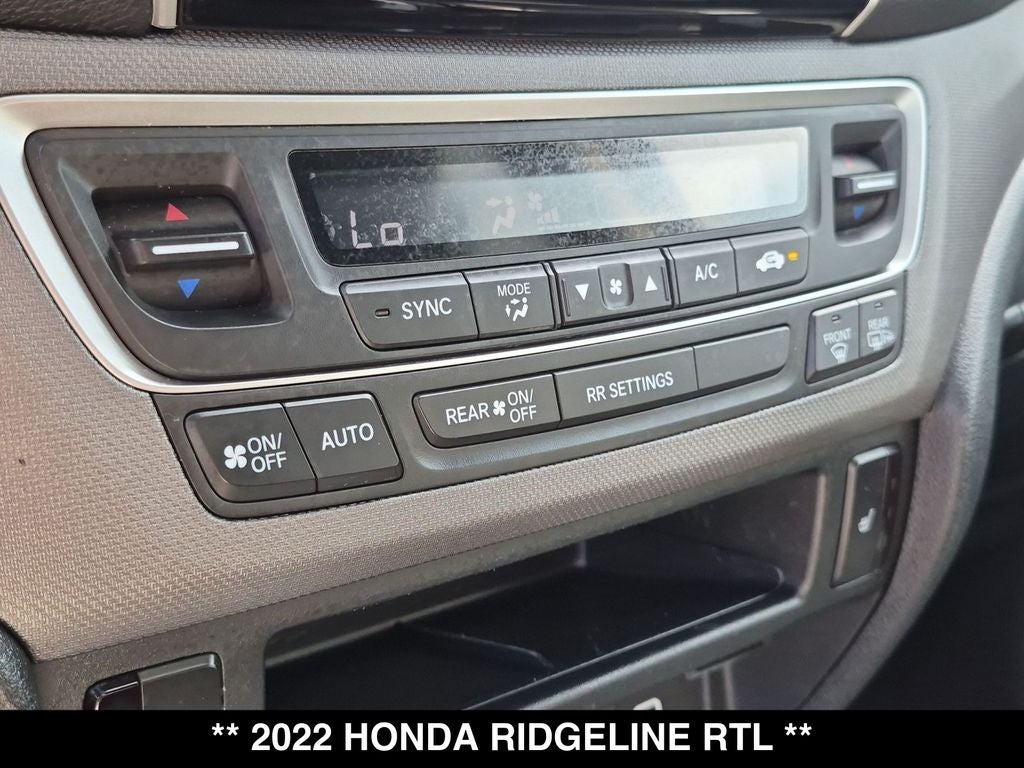 2022 Honda Ridgeline RTL