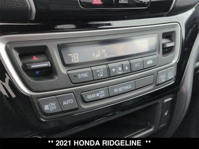 2021 Honda Ridgeline Black Edition