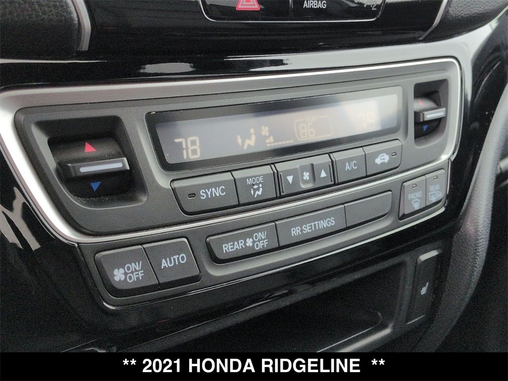 2021 Honda Ridgeline Black Edition