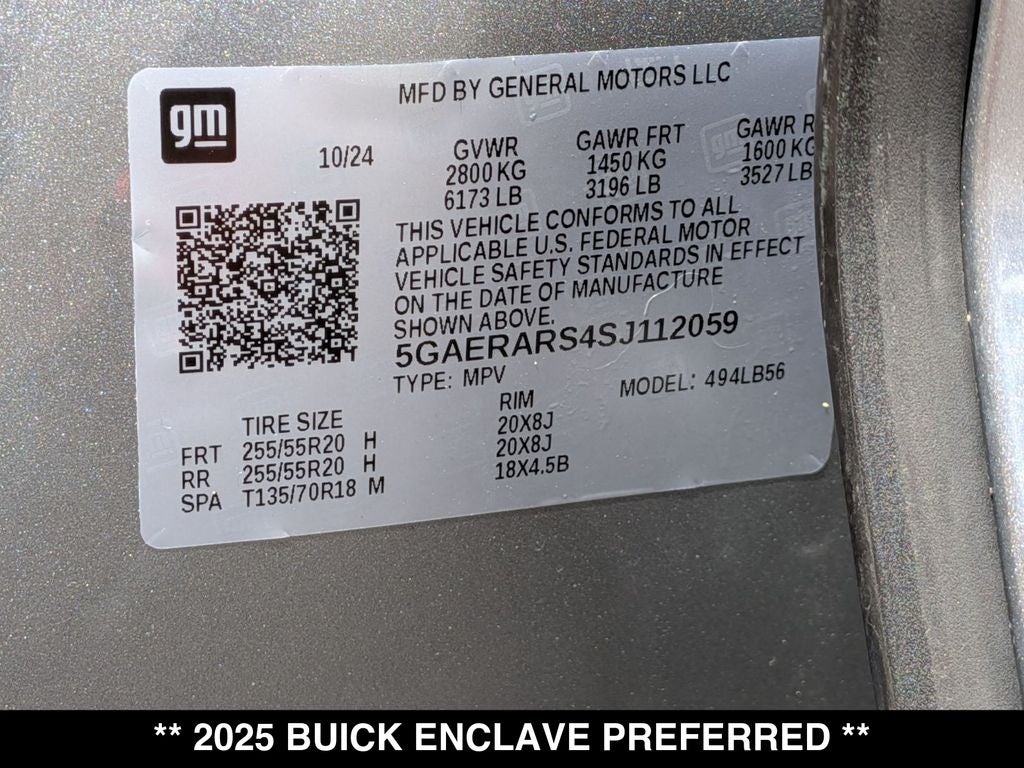 2025 Buick Enclave Preferred