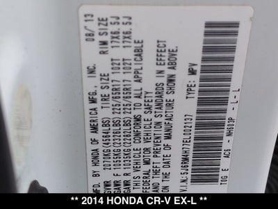 2014 Honda CR-V EX-L