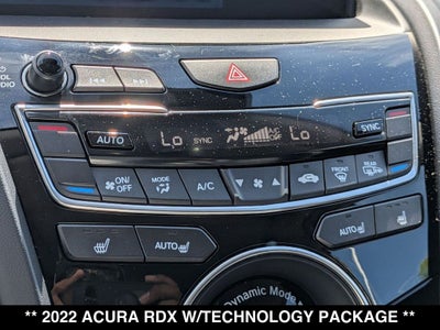 2022 Acura RDX Technology Package SH-AWD