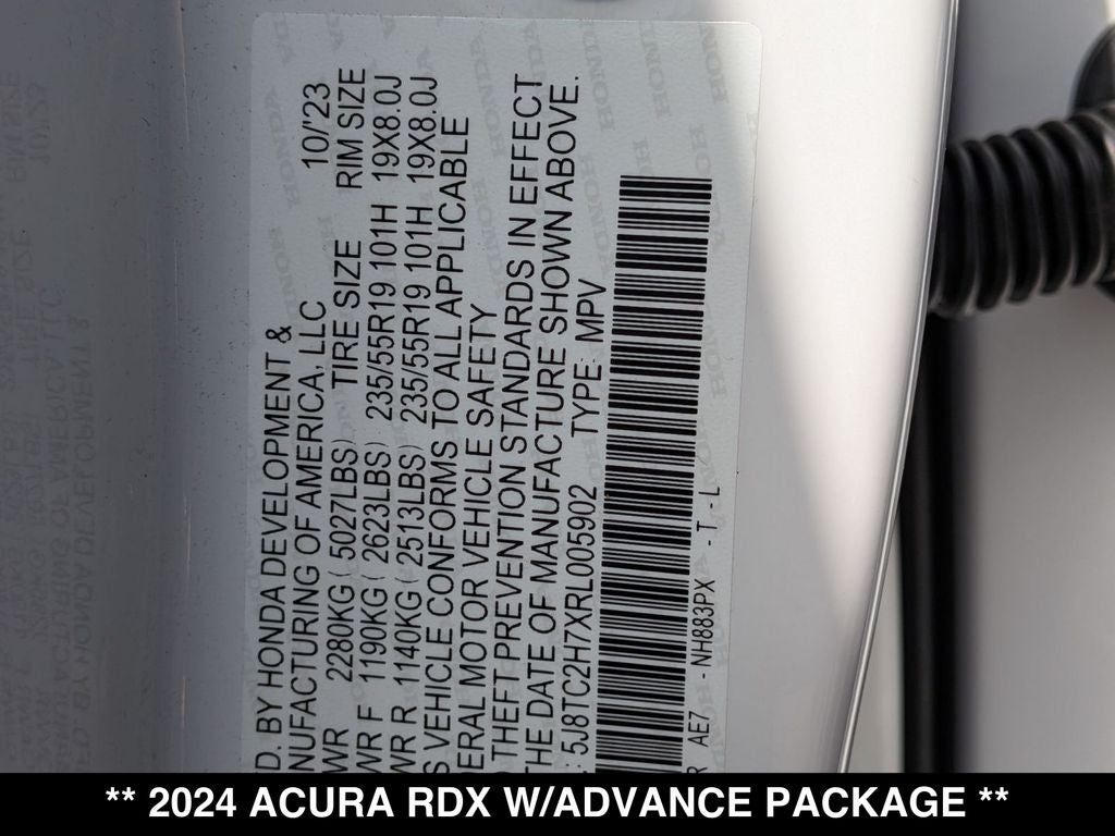 2024 Acura RDX Advance Package SH-AWD
