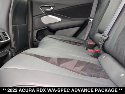 2022 Acura RDX A-Spec Advance Package SH-AWD