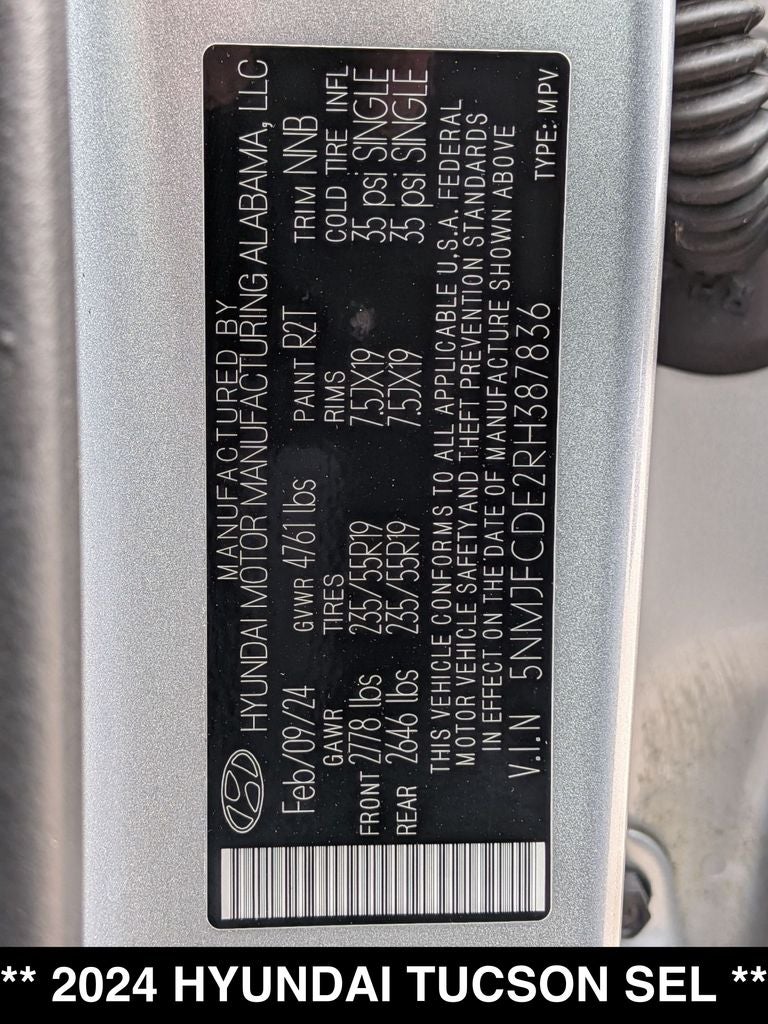 2024 Hyundai Tucson SEL