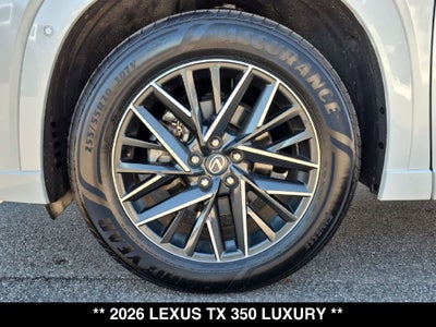 2026 Lexus TX 350 Luxury