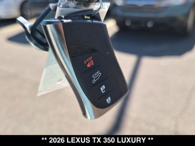 2026 Lexus TX 350 Luxury
