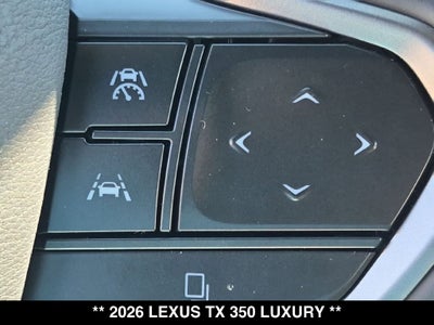 2026 Lexus TX 350 Luxury