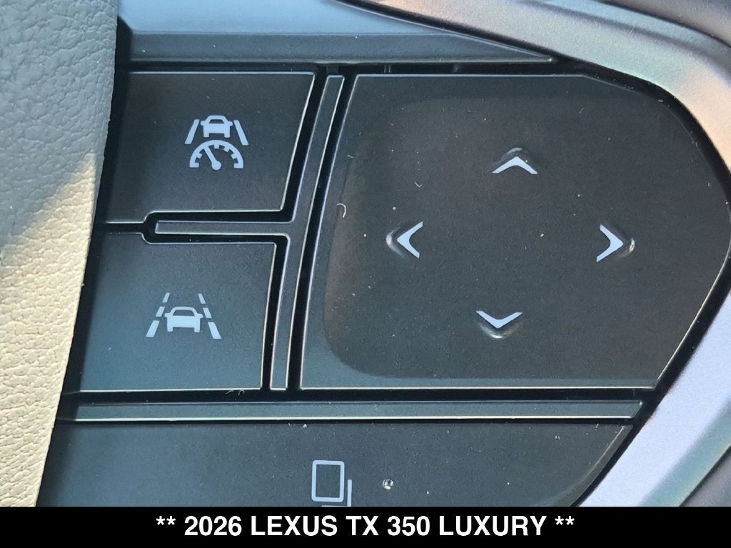 2026 Lexus TX 350 Luxury
