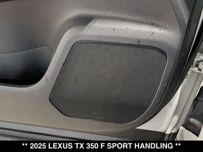 2025 Lexus TX 350 F SPORT Handling