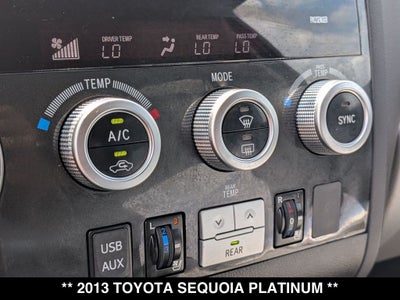 2013 Toyota Sequoia Platinum