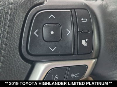 2019 Toyota Highlander Limited Platinum