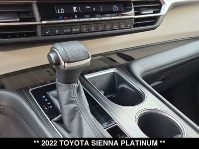 2022 Toyota Sienna Platinum 7 Passenger