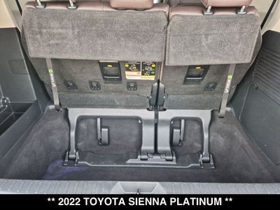 2022 Toyota Sienna Platinum 7 Passenger