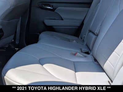 2021 Toyota Highlander Hybrid XLE