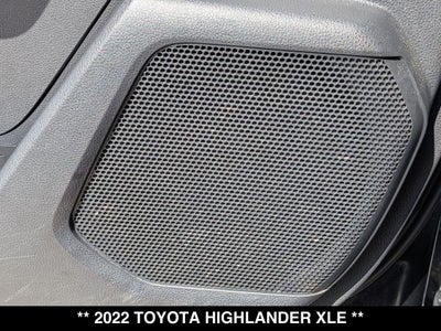 2022 Toyota Highlander XLE