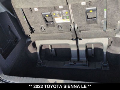 2022 Toyota Sienna LE 8 Passenger