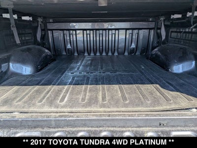 2017 Toyota Tundra Platinum 5.7L V8