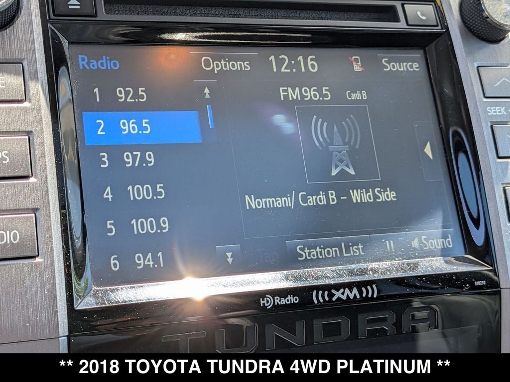 2018 Toyota Tundra Platinum 5.7L V8