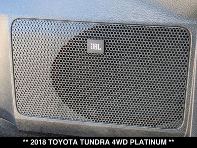 2018 Toyota Tundra Platinum 5.7L V8