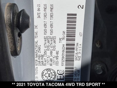2021 Toyota Tacoma TRD Sport V6