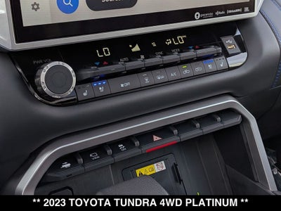 2023 Toyota Tundra Platinum