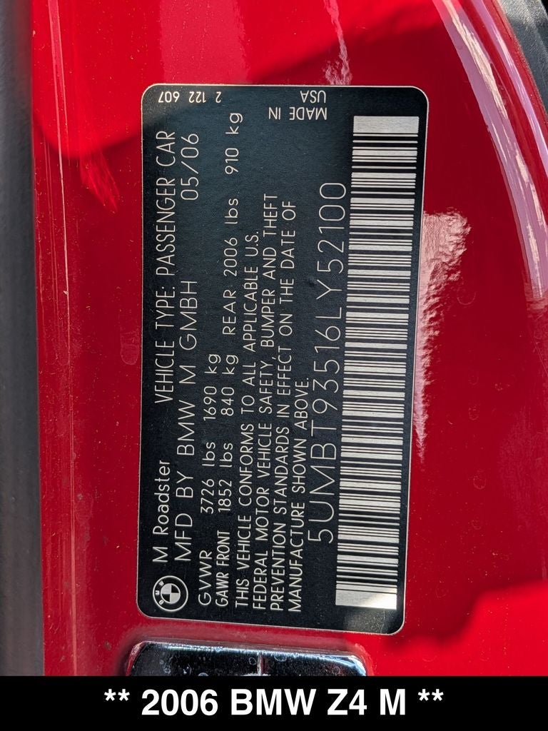 2006 BMW Z4 Base