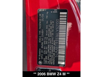 2006 BMW Z4 Base