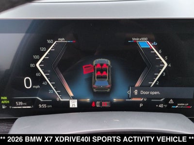 2026 BMW X7 xDrive40i