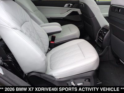 2026 BMW X7 xDrive40i