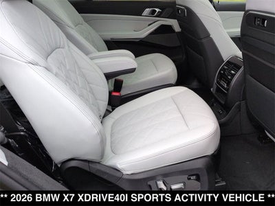2026 BMW X7 xDrive40i