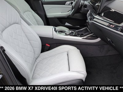 2026 BMW X7 xDrive40i