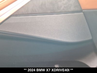 2024 BMW X7 xDrive40i M Sport