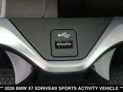 2026 BMW X7 xDrive40i