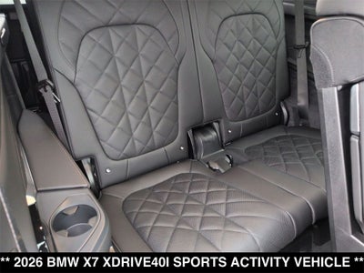 2026 BMW X7 xDrive40i