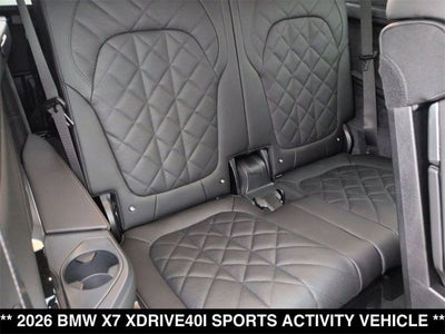 2026 BMW X7 xDrive40i