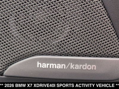 2026 BMW X7 xDrive40i