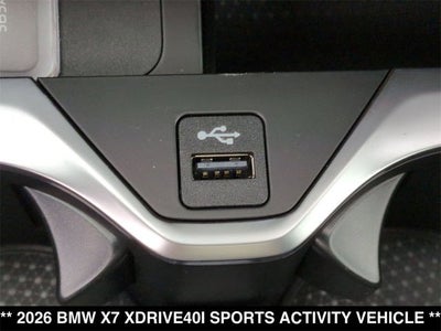 2026 BMW X7 xDrive40i