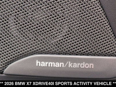 2026 BMW X7 xDrive40i