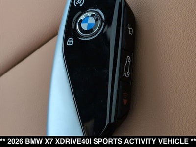 2026 BMW X7 xDrive40i