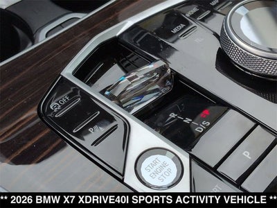 2026 BMW X7 xDrive40i