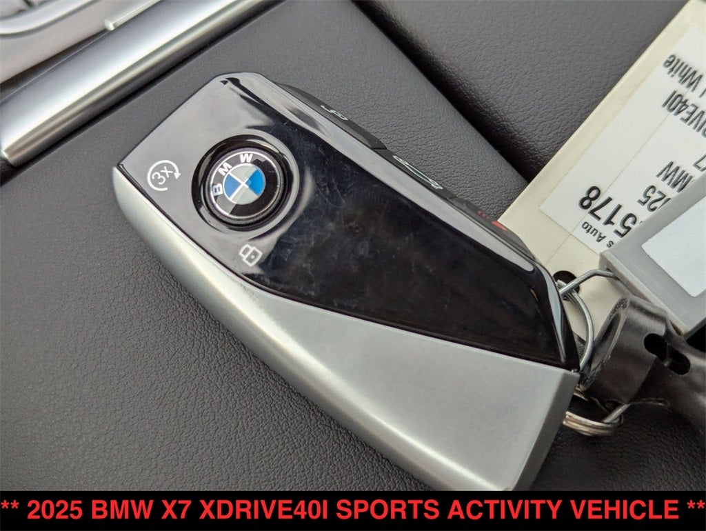 2025 BMW X7 xDrive40i