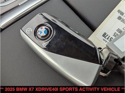 2025 BMW X7 xDrive40i