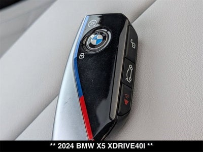 2024 BMW X5 xDrive40i