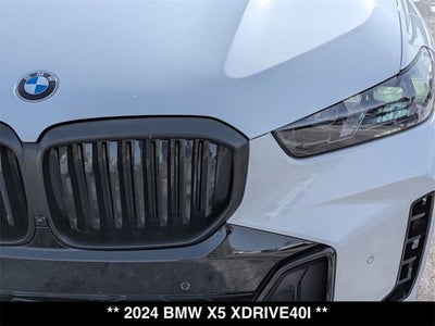 2024 BMW X5 xDrive40i