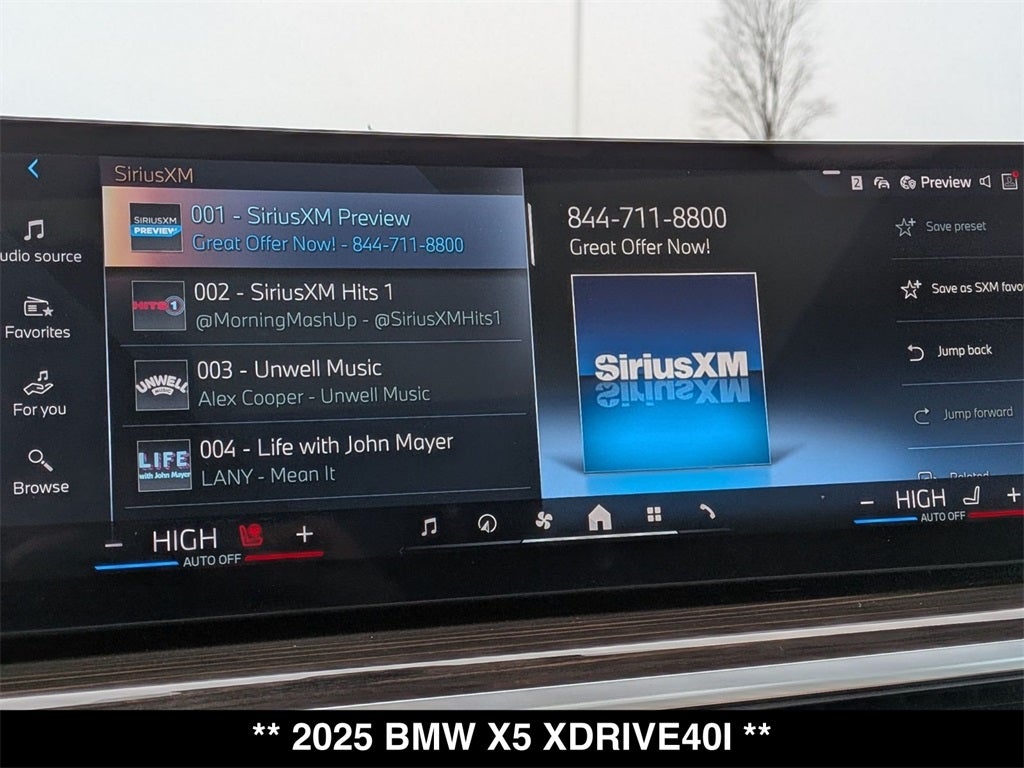 2025 BMW X5 xDrive40i