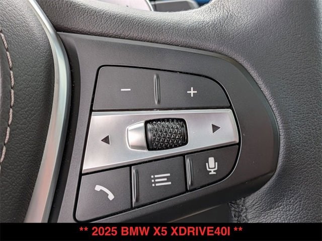 2025 BMW X5 xDrive40i